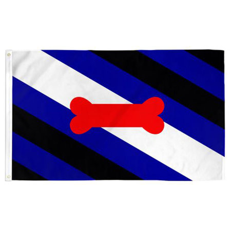 Puppy Pride Flag 3ft x 5ft