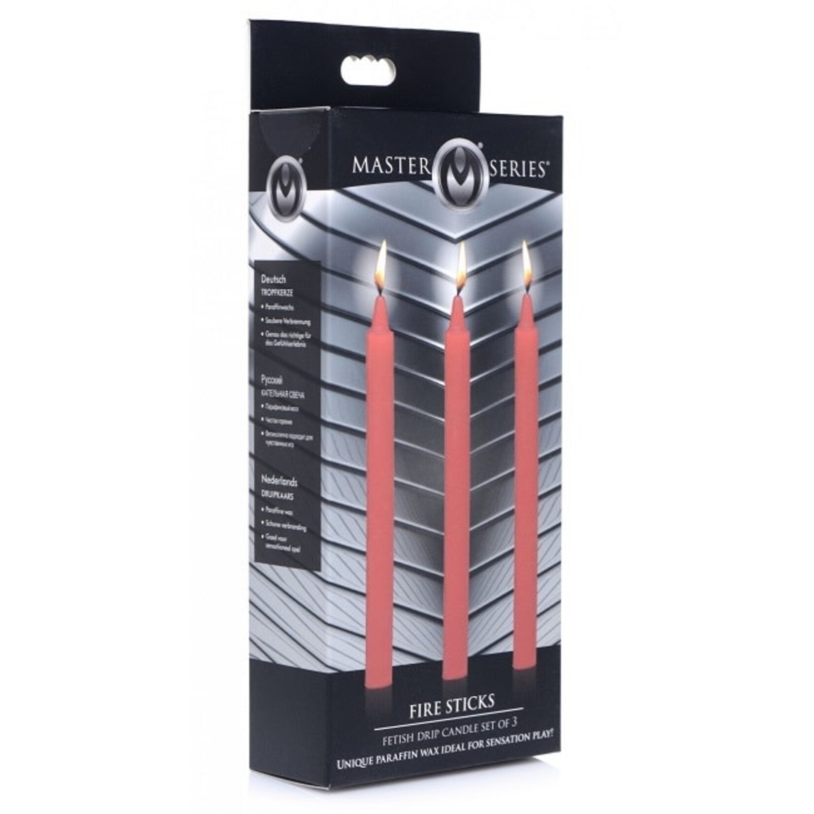 Master Series Master Series Fire Sticks Fetish Drip Candles 3 Pack