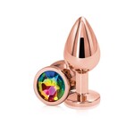 NS Novelties Rear Assets - Rose Gold - Medium - Rainbow