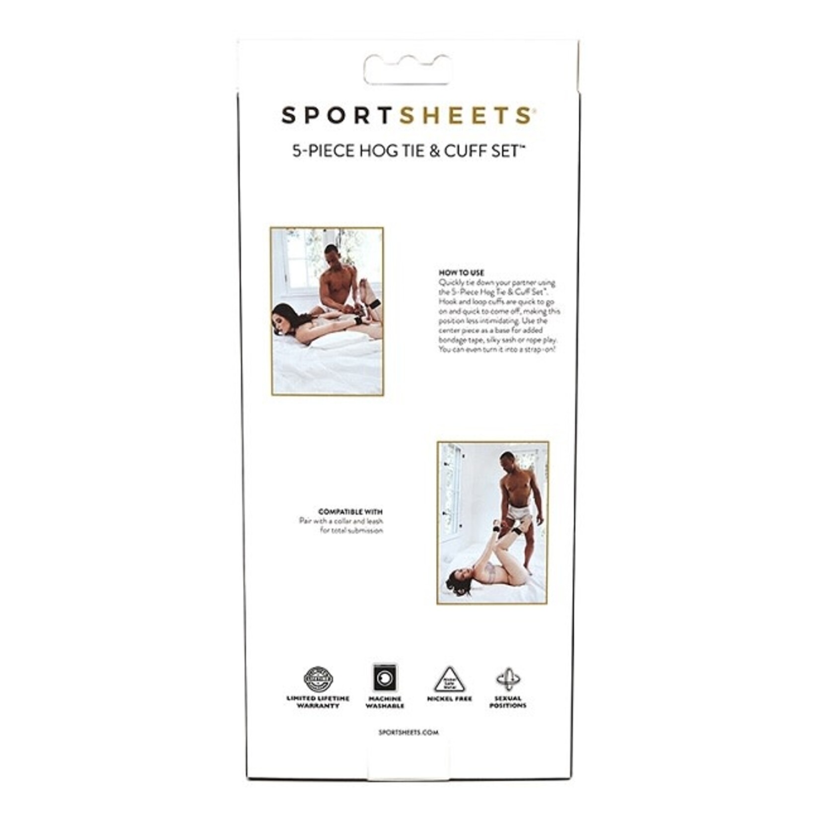 Sportsheets Sportsheets 5 Piece Hog Tie & Cuff Set