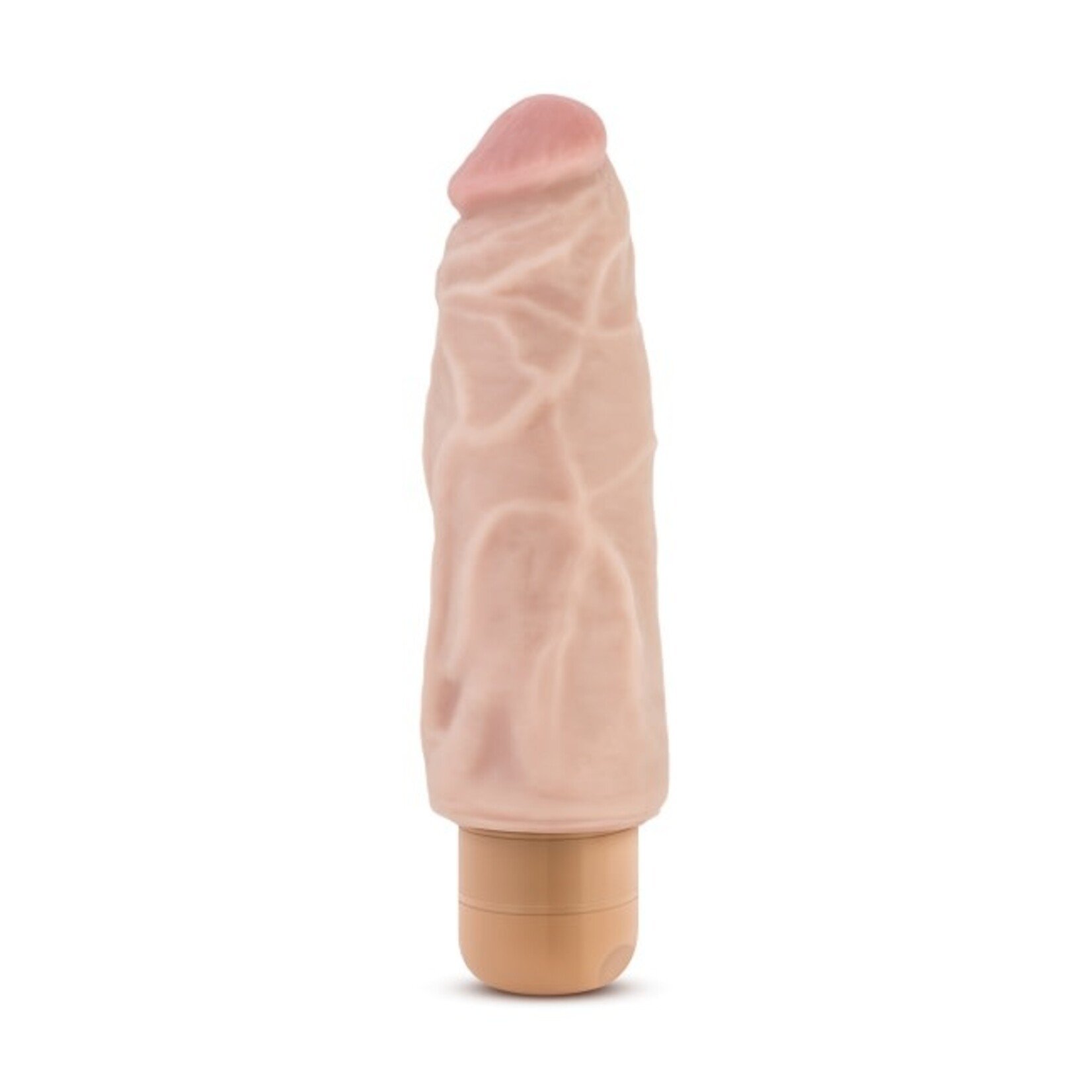 Blush Novelties Dr. Skin Cock Vibe 9 - 7" Vibrating Cock Beige