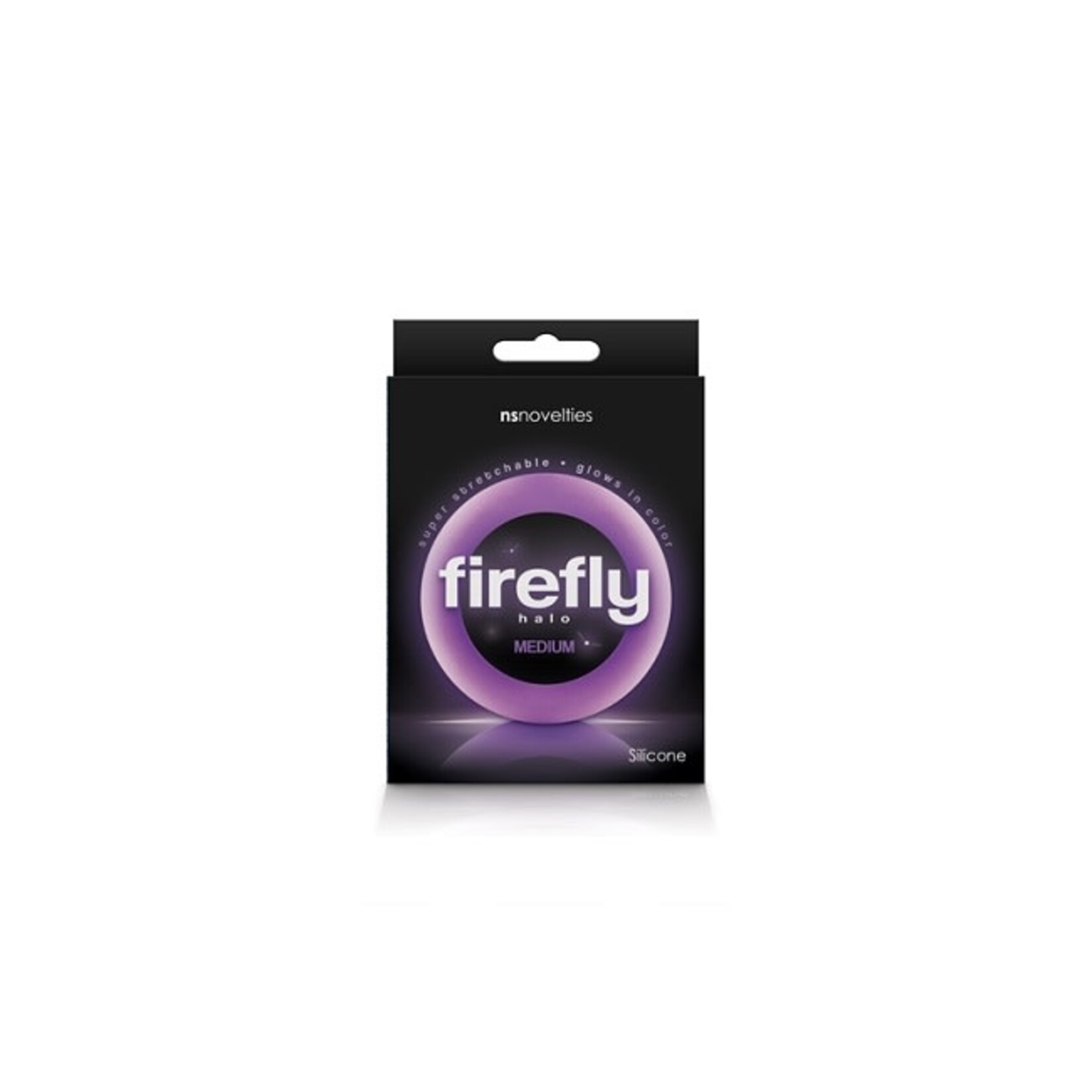 NS Novelties Firefly Halo Cock Ring - Medium