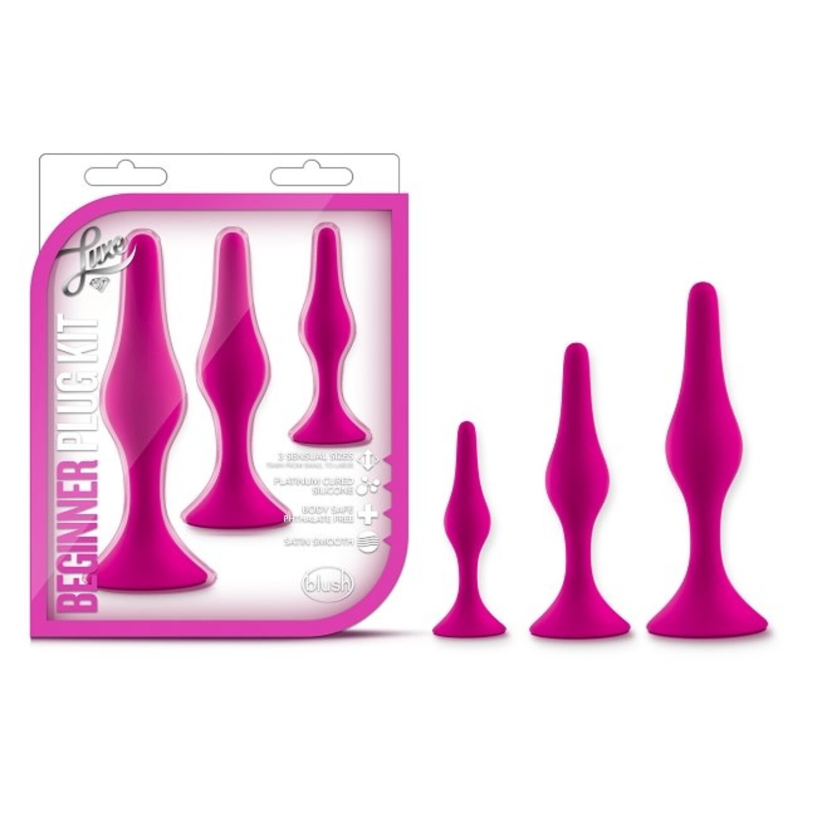 Blush Novelties Luxe Beginner Plug Kit