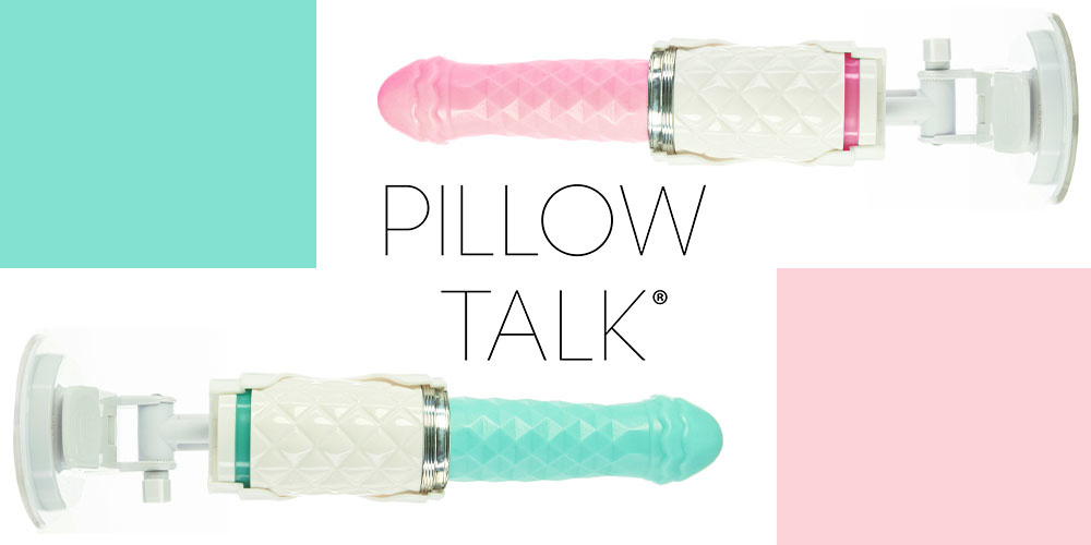 February 2021 Featured Product - Pillow Talk Feisty Thrusting and Vibrating Massager