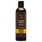 Earthly Body Hemp Seed Massage & Body Oil 8oz