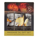 Earthly Body Edible Massage Oil Gift Set - Mango, Banana & Pineapple