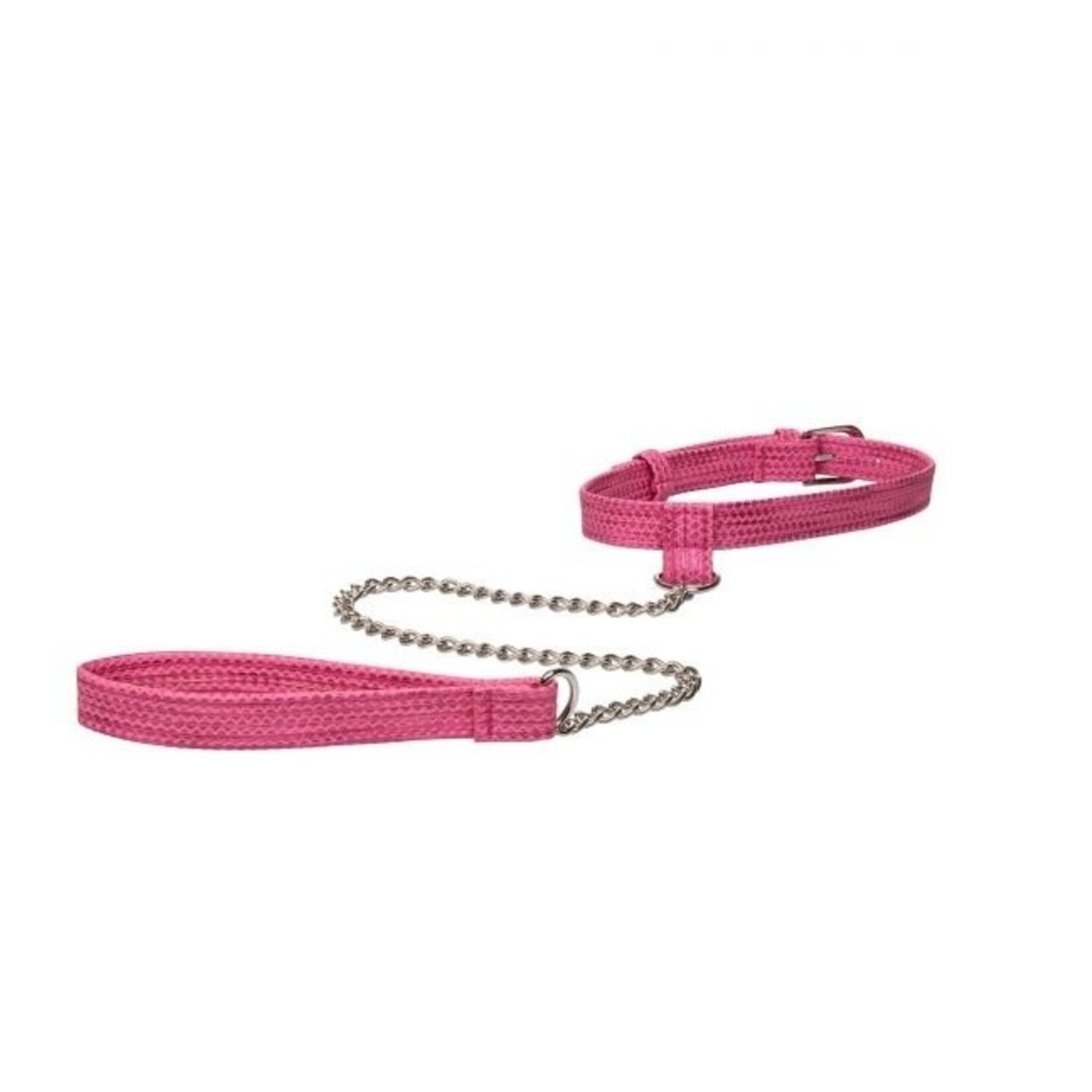 CalExotics Tickle Me Pink Collar and Leash