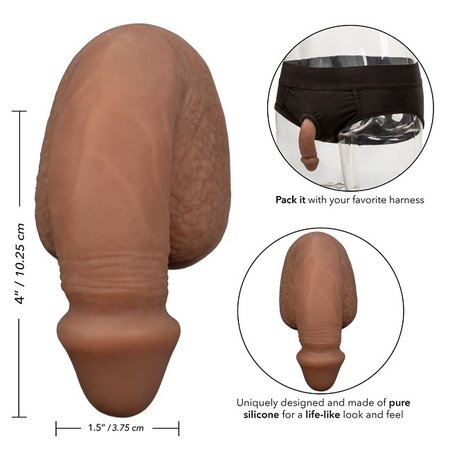 CalExotics Packer Gear 4" Silicone Packing Penis