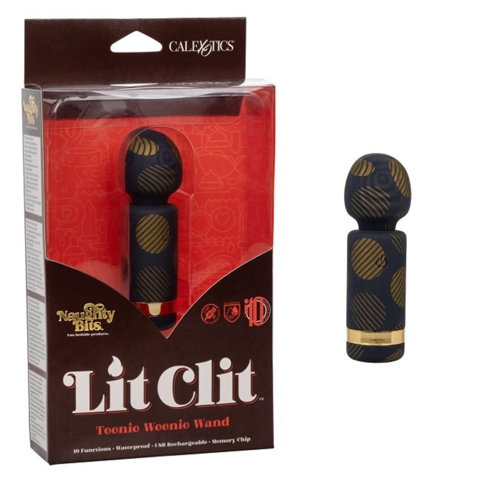 CalExotics Naughty Bits Lit Clit Teenie Weenie Wand