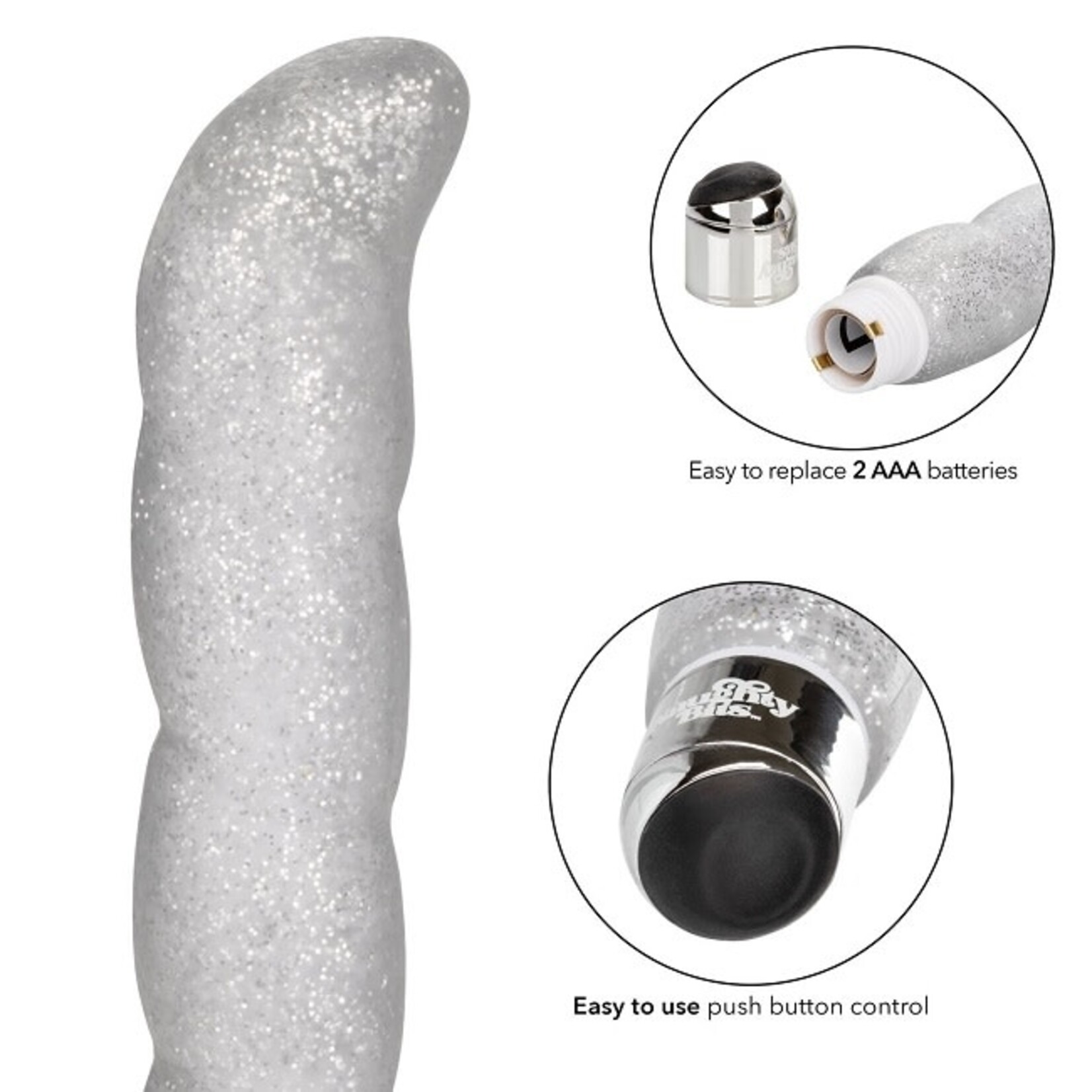 CalExotics Naughty Bits Screwnicorn Majestic G-spot Vibrator