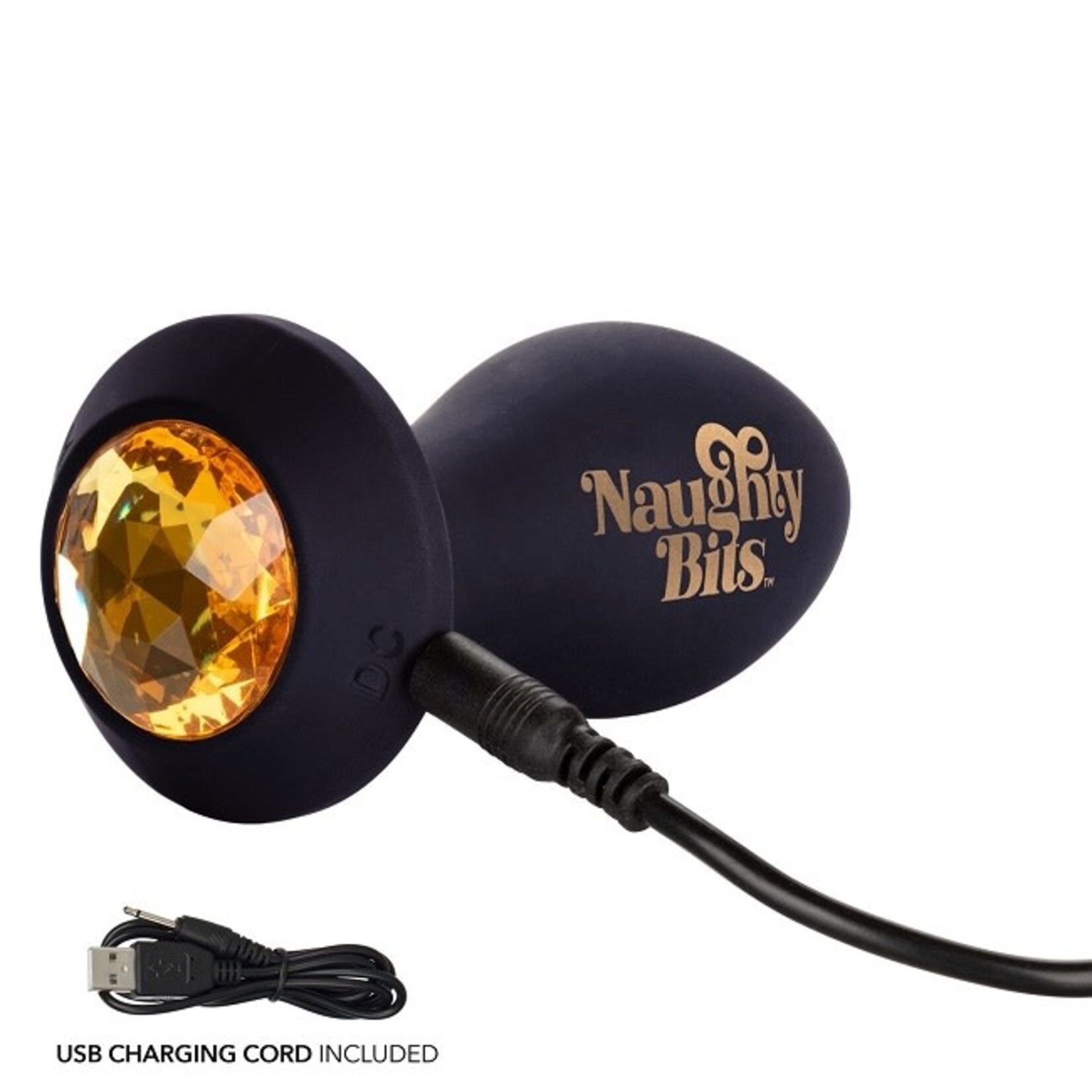 CalExotics Naughty Bits Shake Your Ass Petite Vibrating Butt Plug