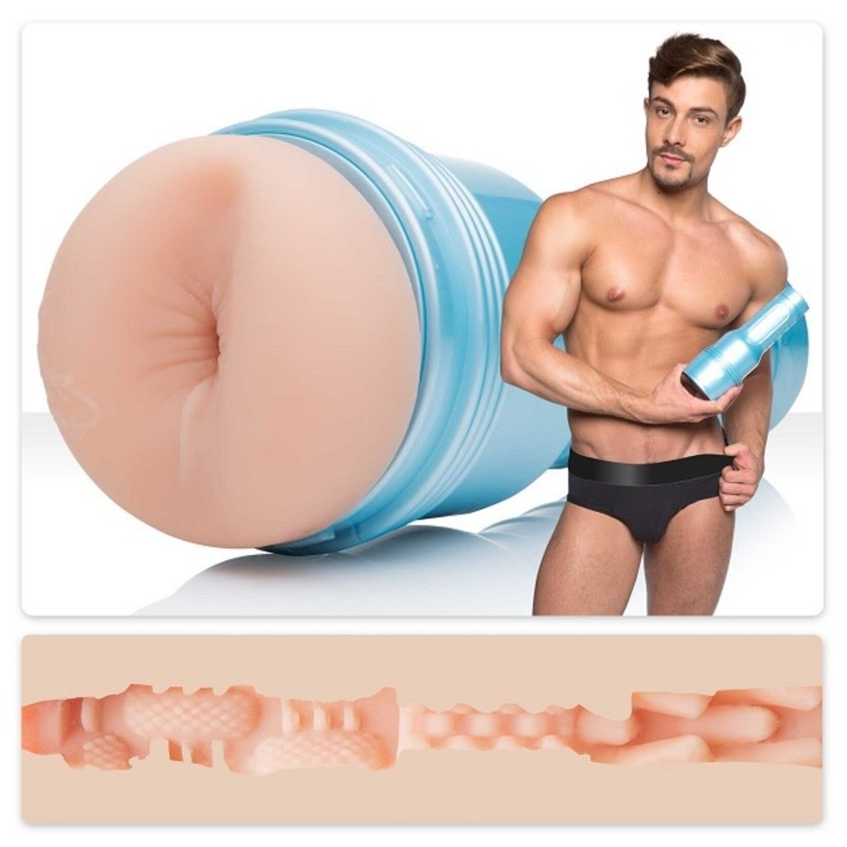 Fleshlight FleshJack Boys: Carter Dane - Butt (Bon Appetit)