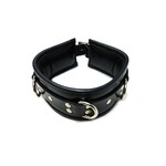 Rouge Leather Padded Collar