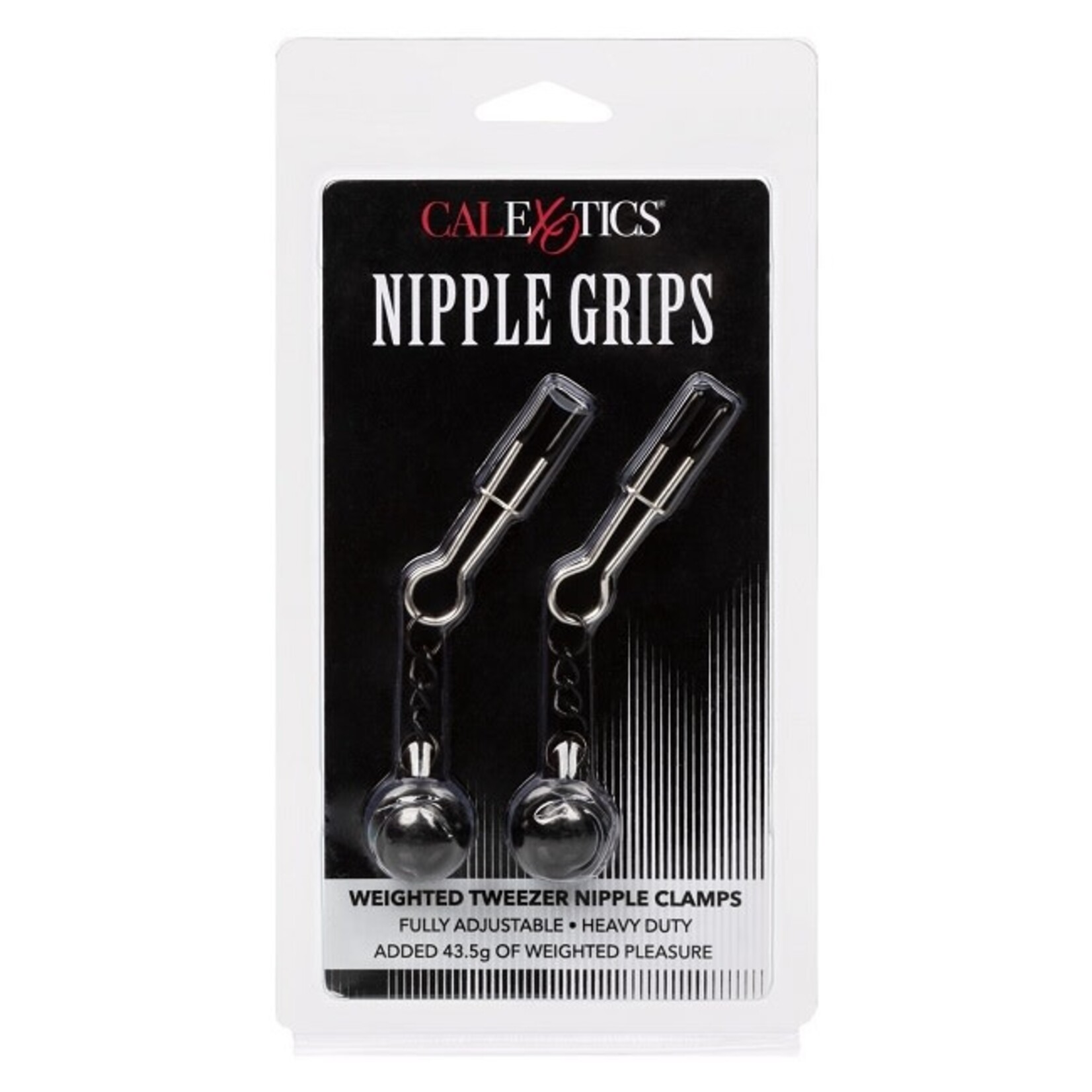 CalExotics Nipple Grips Weighted Tweezer Nipple Clamps