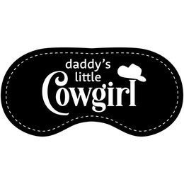 Eye Chatters Satin Blindfold - Daddy's little cowgirl