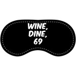 Eye Chatters Satin Blindfold - Wine, dine, 69