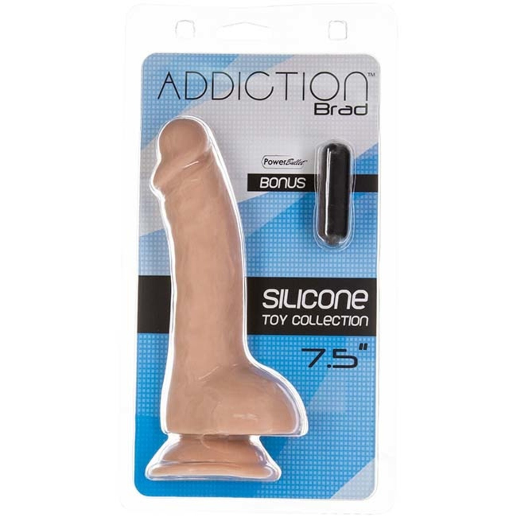 Addiction Addiction - Brad 7.5" Silicone Dildo