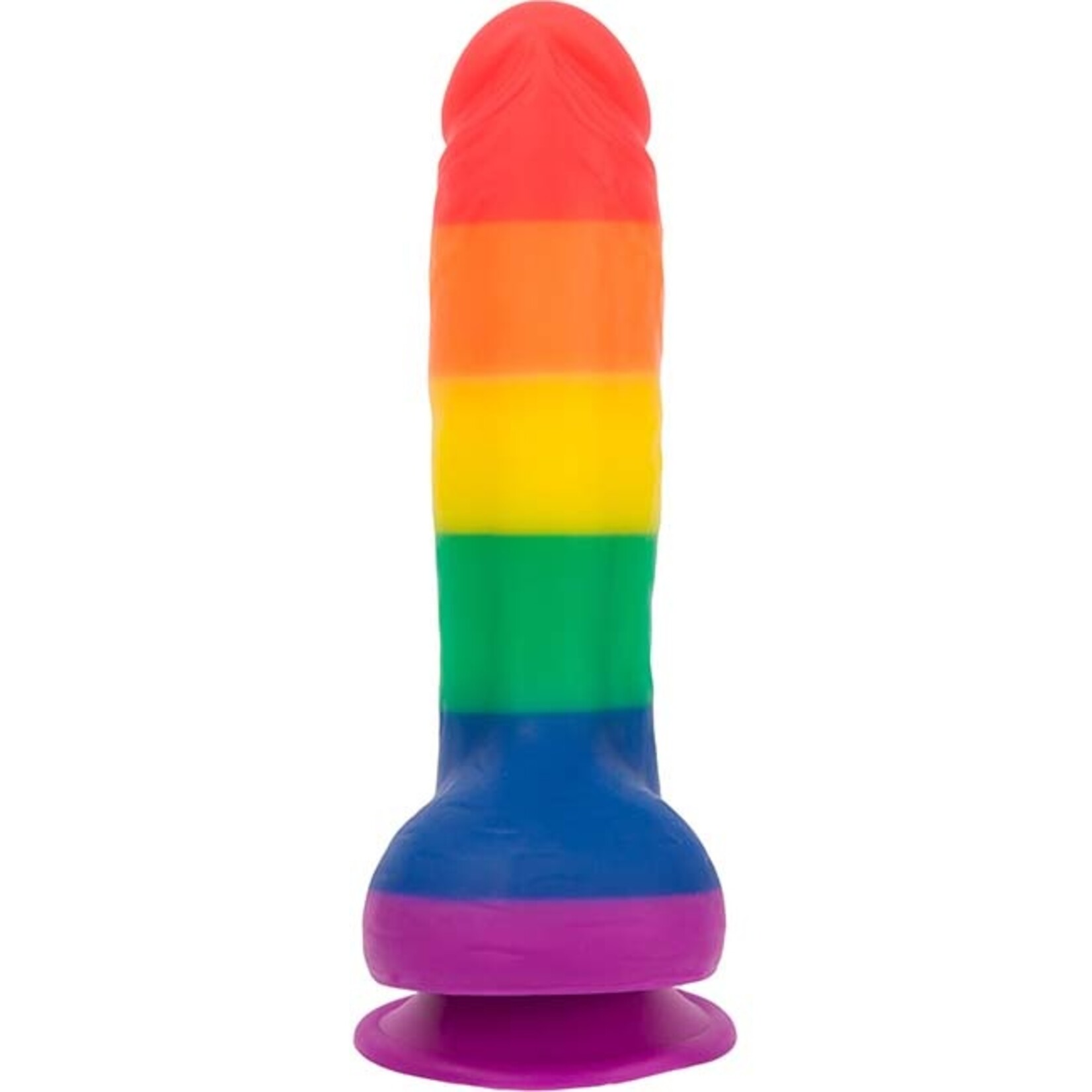 Addiction Addiction - Justin 8" Rainbow Silicone Dildo