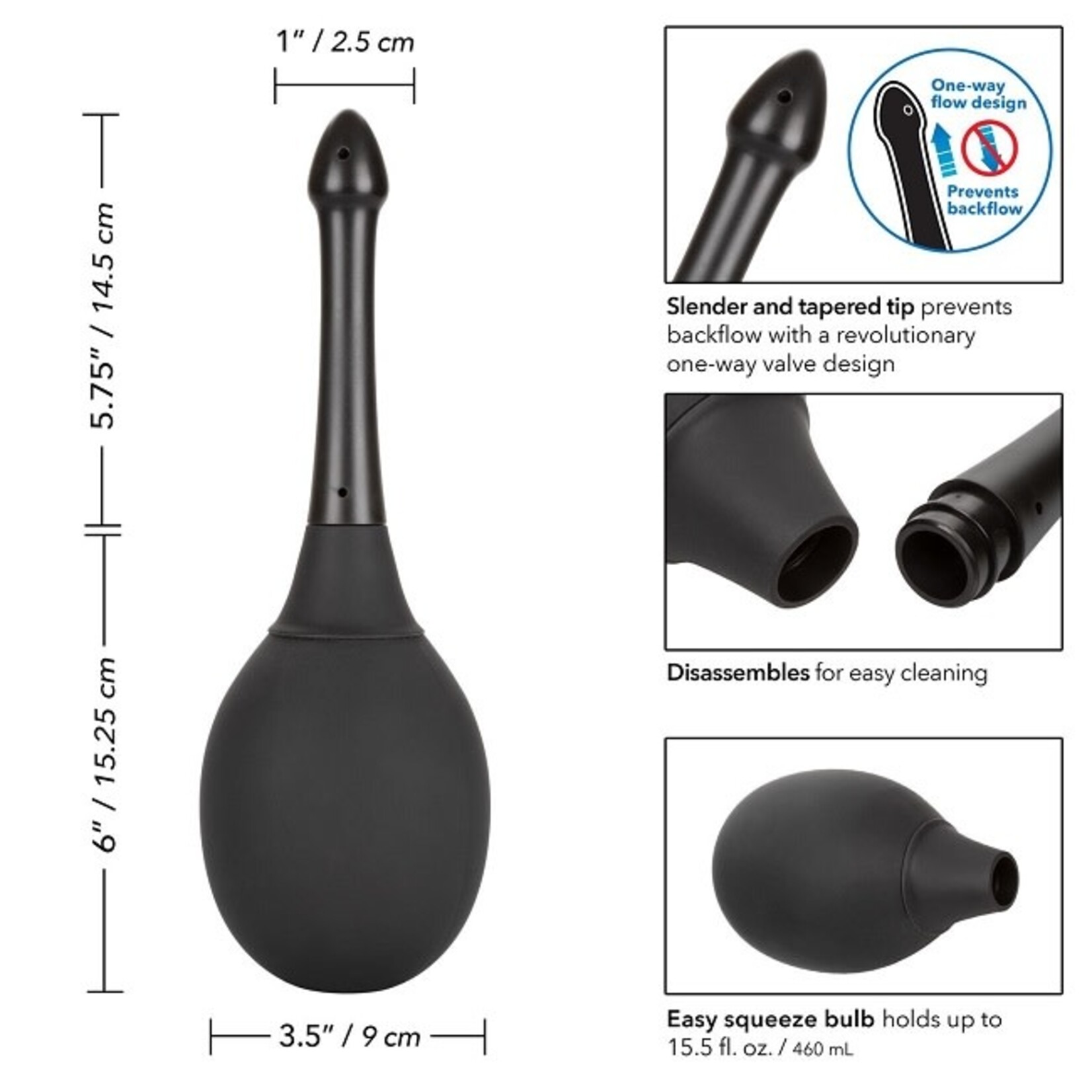 CalExotics CalExotics One Way Valve Douche