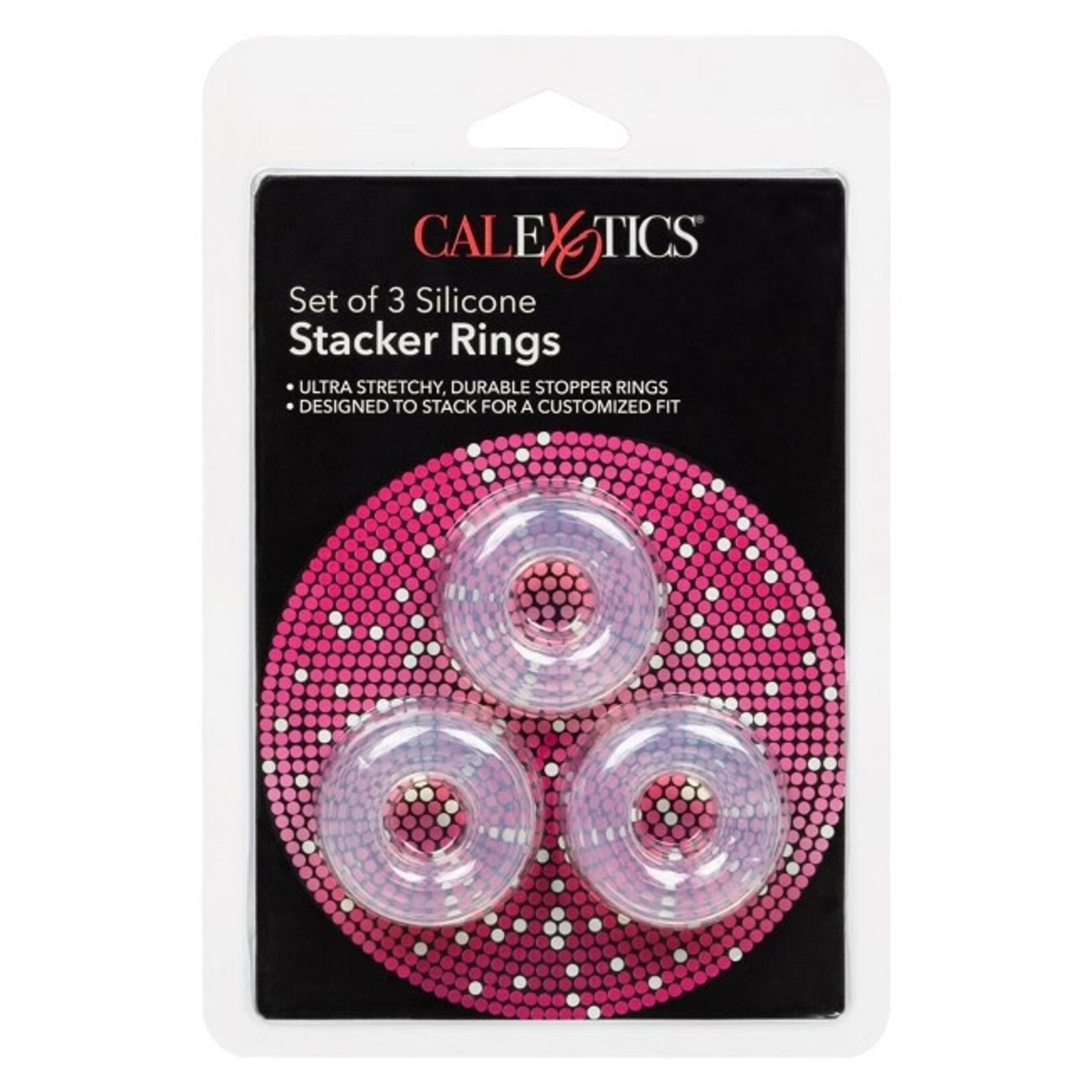 CalExotics CalExotics Set of 3 Silicone Stacker Rings