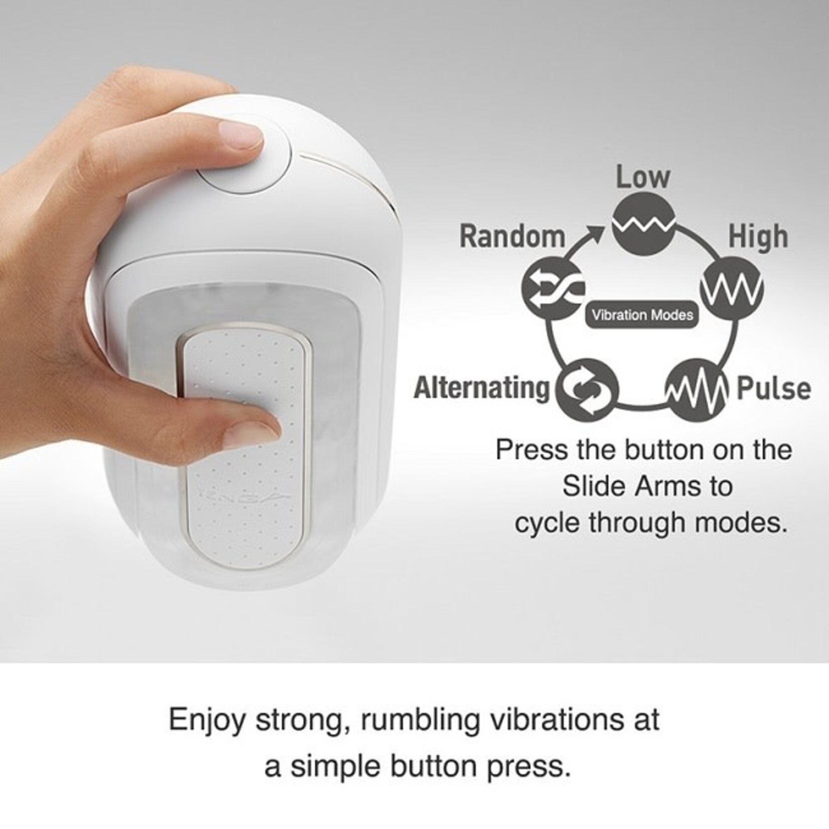 Tenga Tenga Flip Zero Electronic Vibration - White