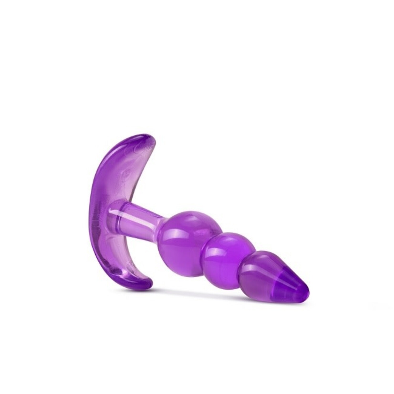 Blush Novelties B Yours - Triple Bead Anal Plug - Purple