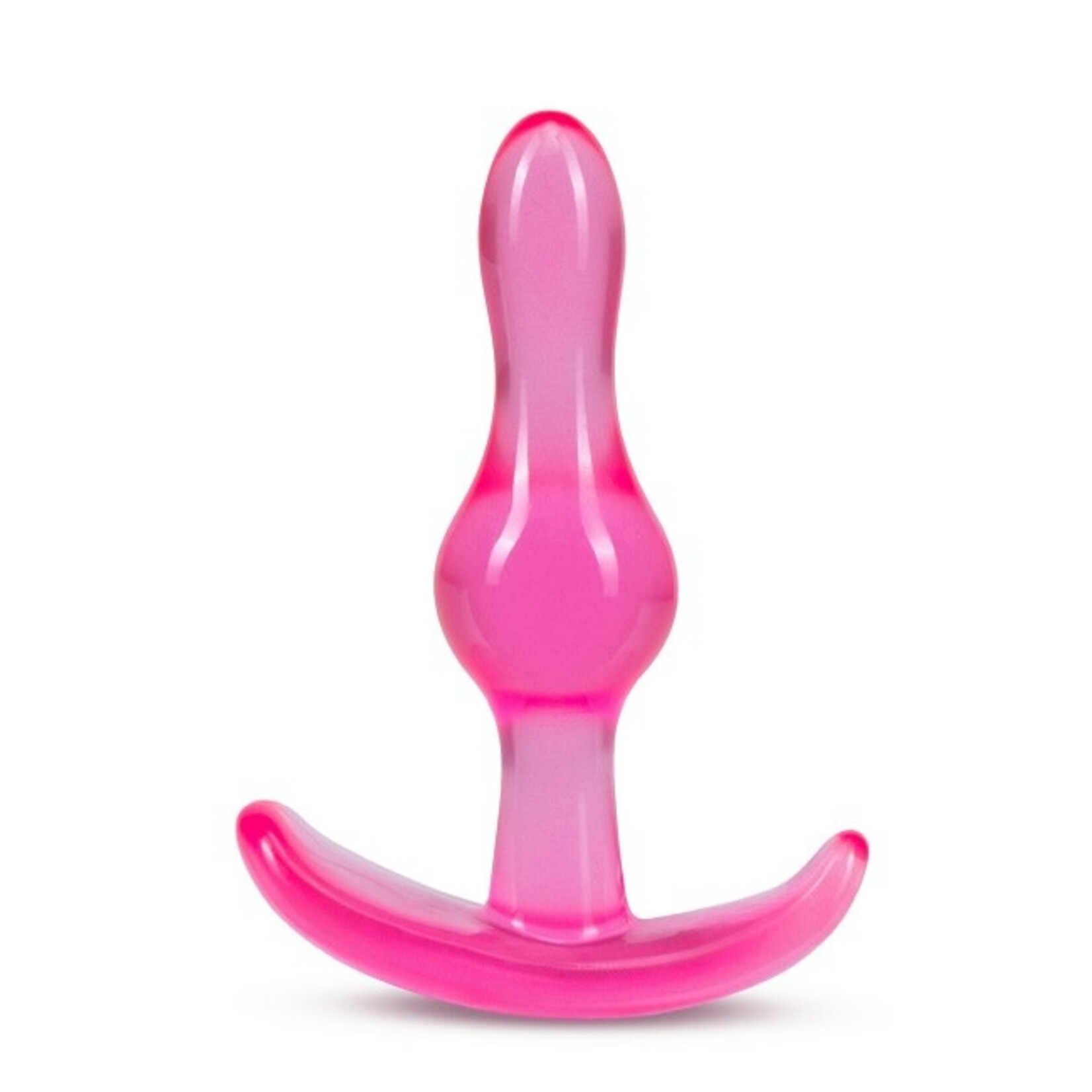 Blush Novelties B Yours - Curvy Anal Plug - Pink