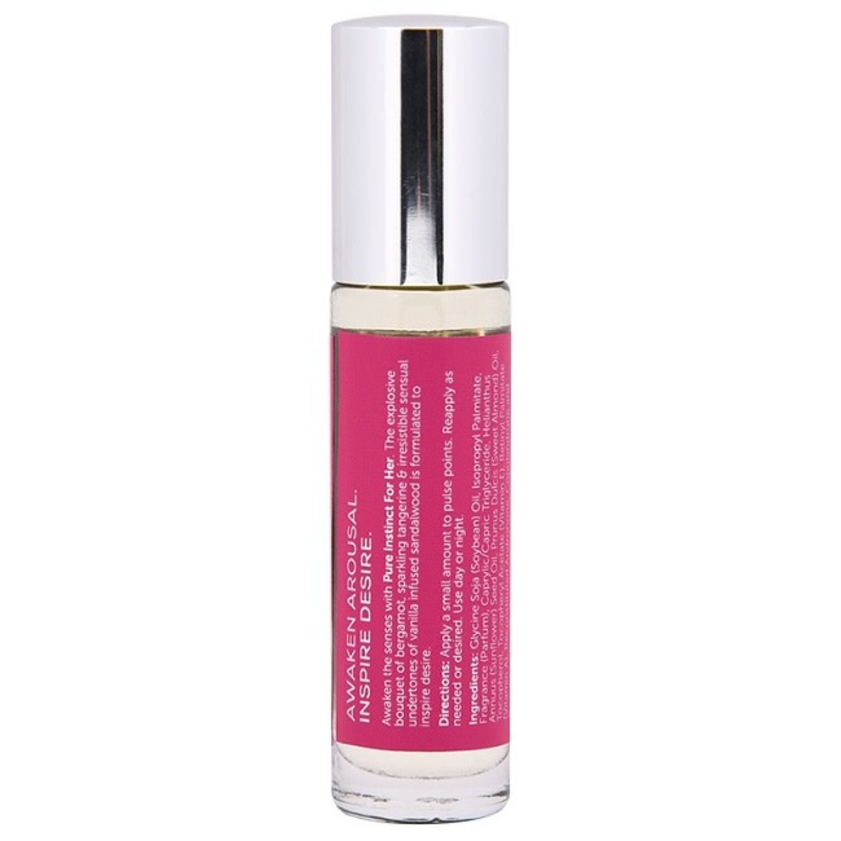 Pure Instinct Pheromone Infused Perfume Roll On For Her 0.34oz