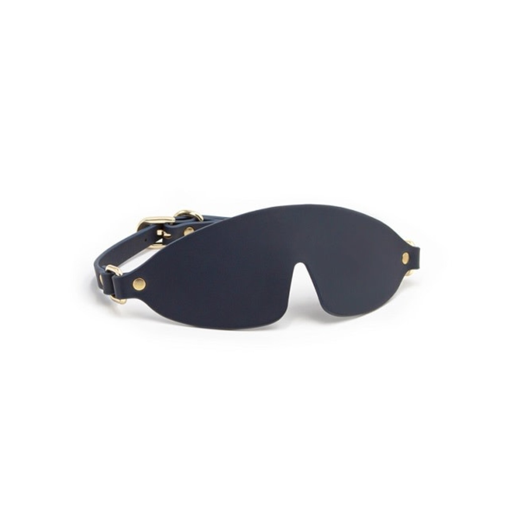 NS Novelties Bondage Couture Blindfold - Blue
