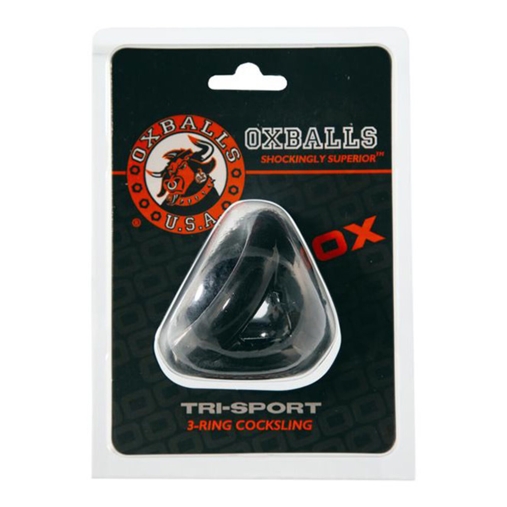 Oxballs USA Oxballs TRI-SPORT 3-Ring Cocksling
