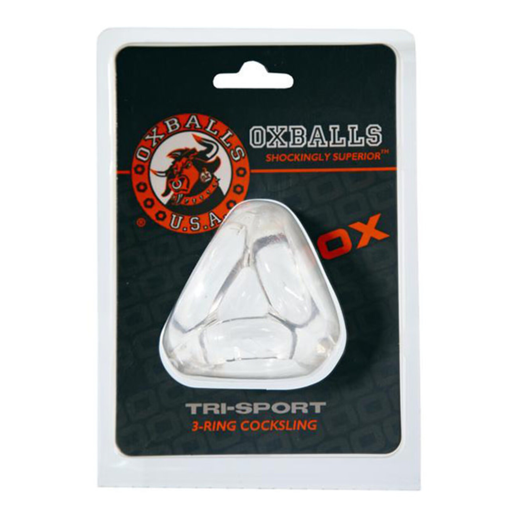 Oxballs USA Oxballs TRI-SPORT 3-Ring Cocksling