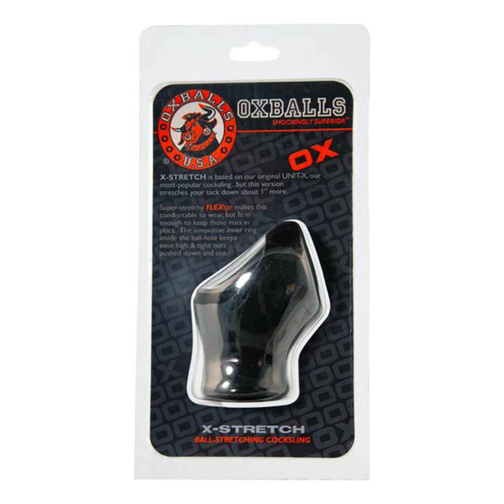 Oxballs USA Oxballs X-STRETCH Ball-Stretching Cocksling
