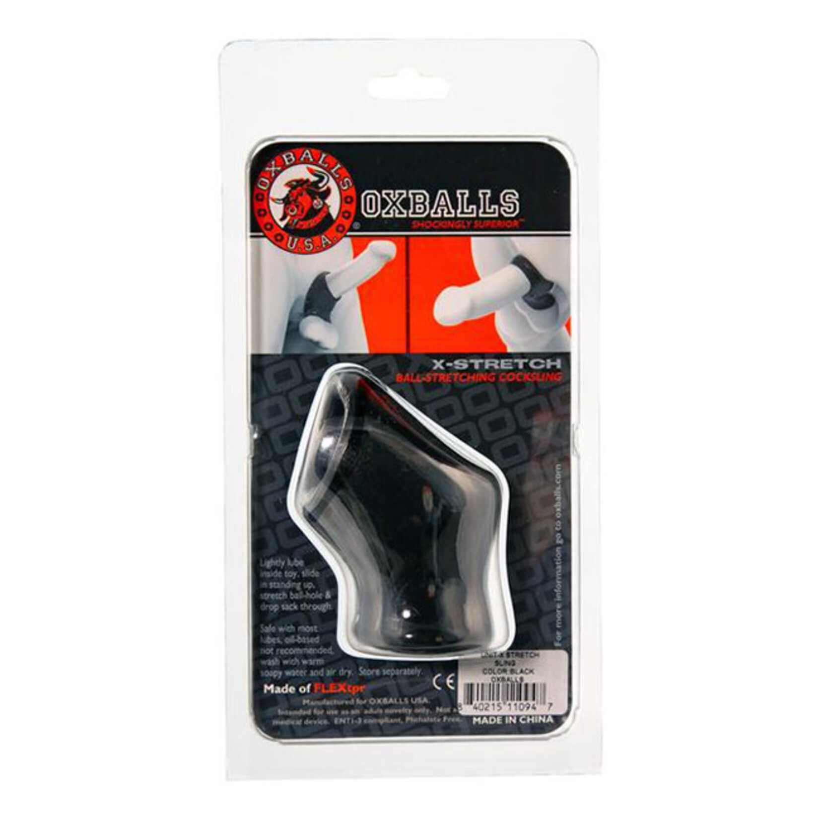 Oxballs USA Oxballs X-STRETCH Ball-Stretching Cocksling