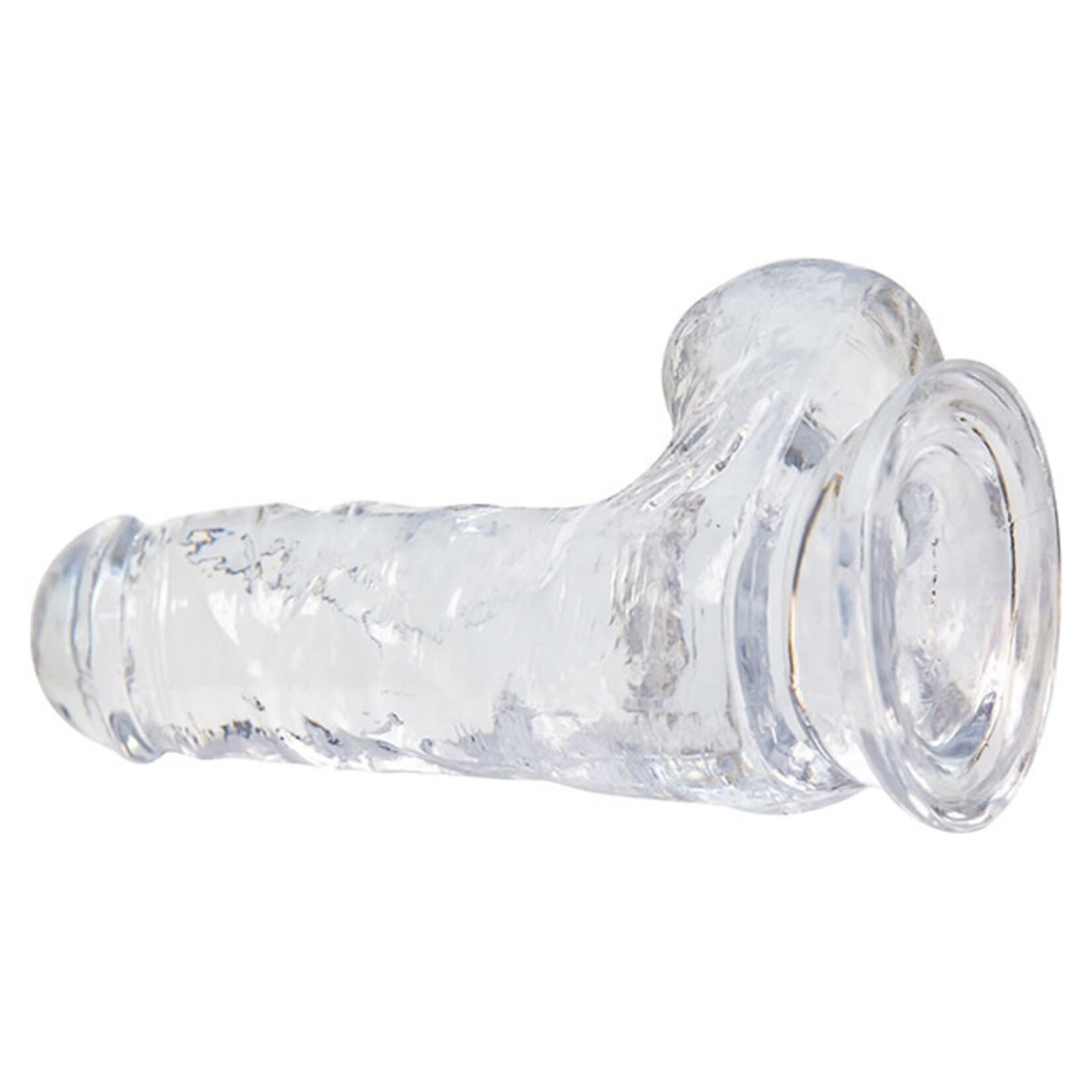 Addiction Crystal Addiction 6" Dildo with Balls