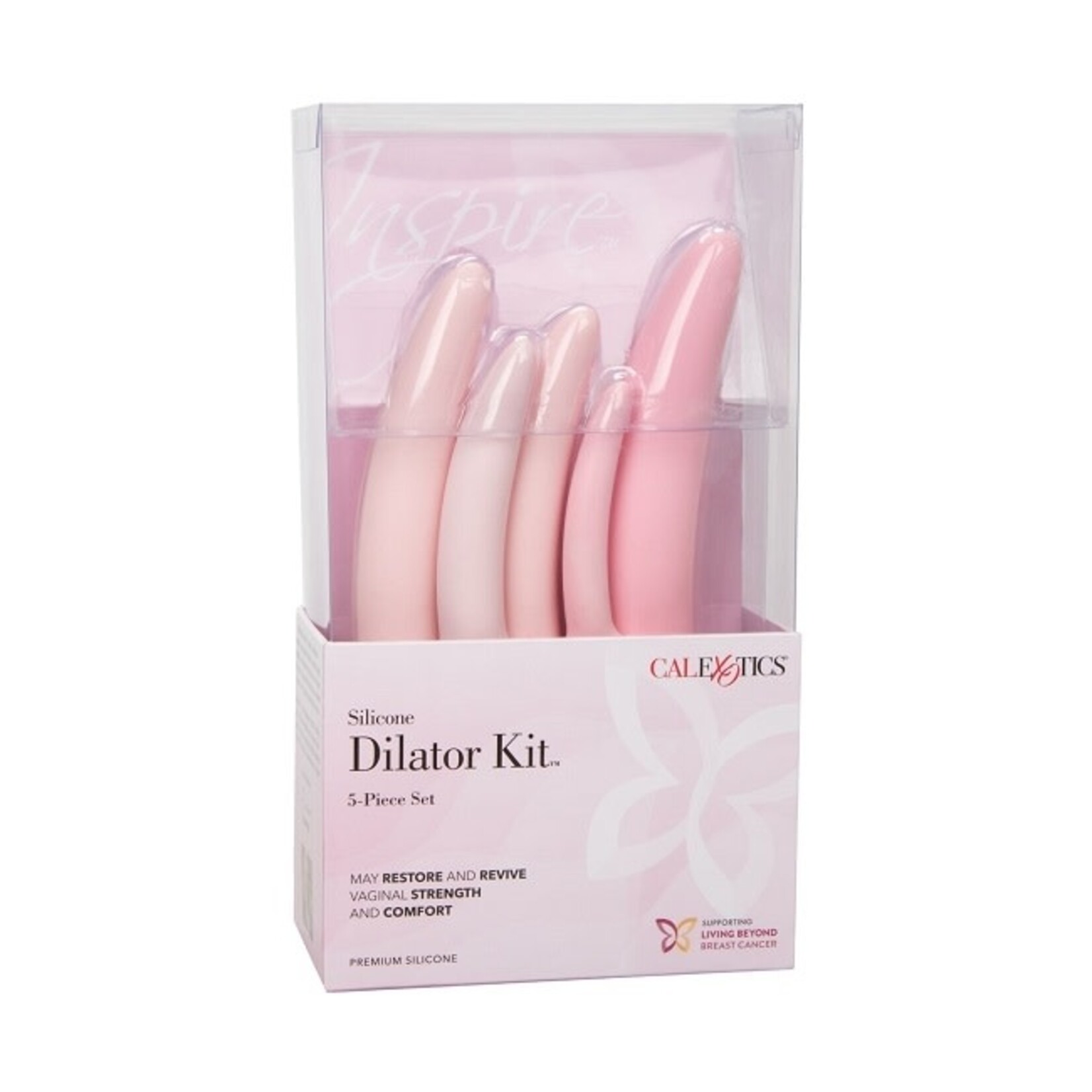 CalExotics Inspire Silicone Dilator 5-Piece Set