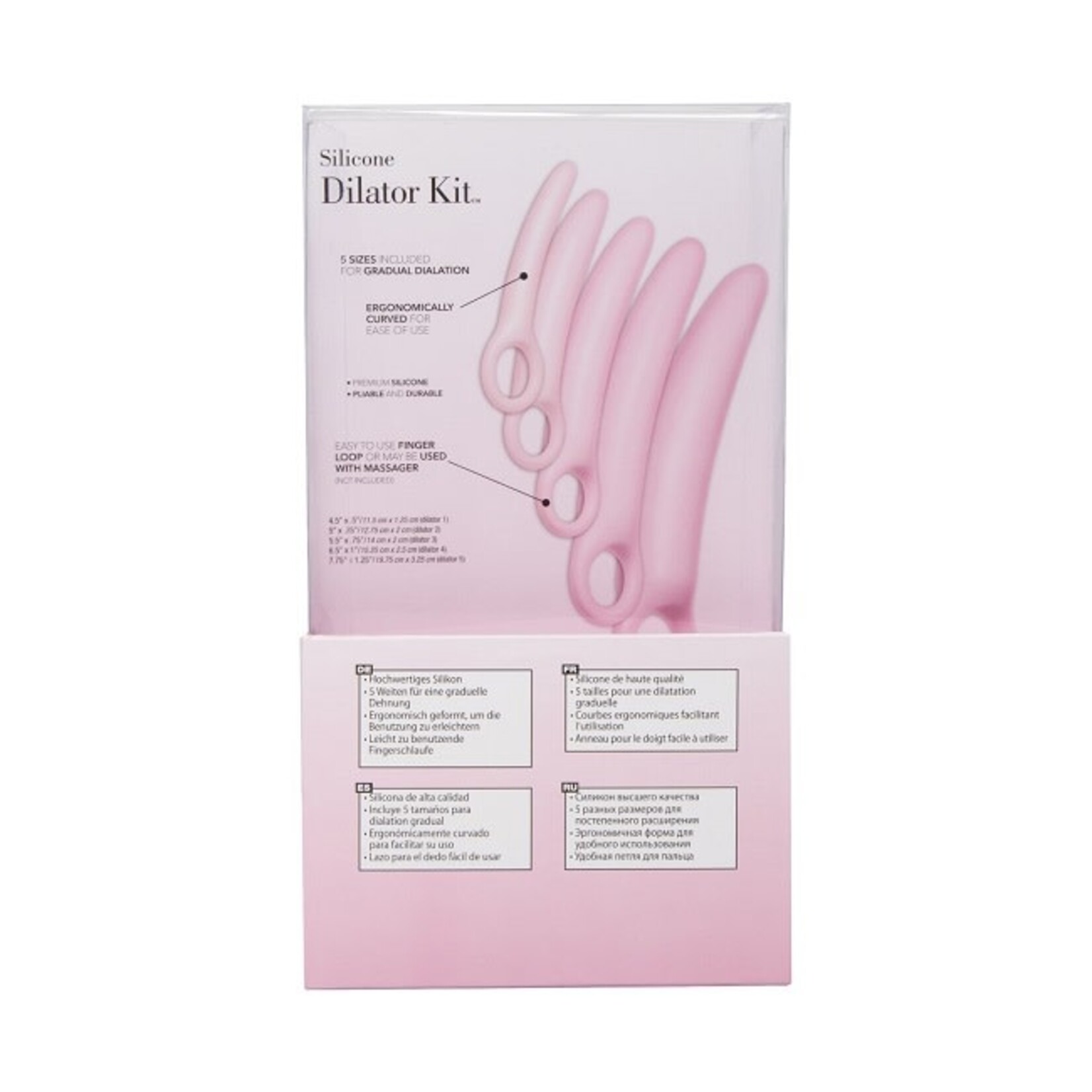 CalExotics Inspire Silicone Dilator 5-Piece Set
