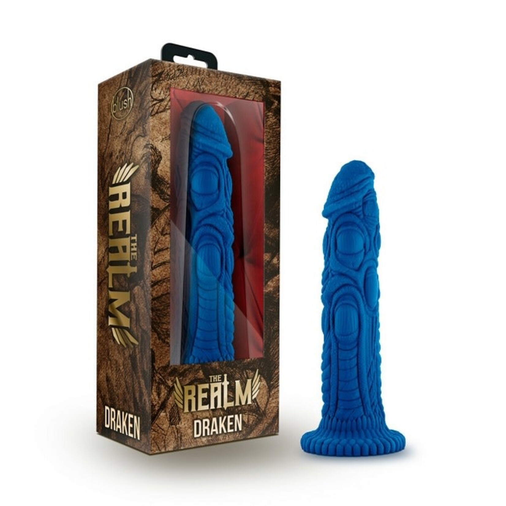 Blush Novelties The Realm Draken Lock On Dragon Dildo 7.75"