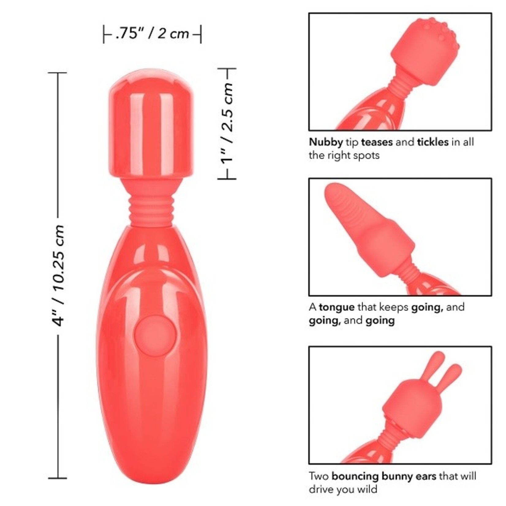 CalExotics Rechargeable Massager Kit