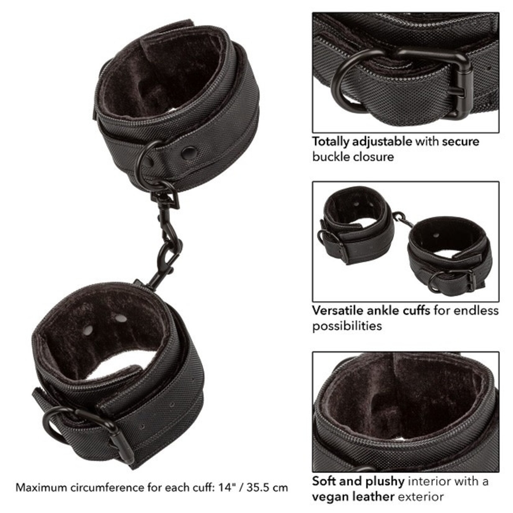 CalExotics Boundless Ankle Cuffs