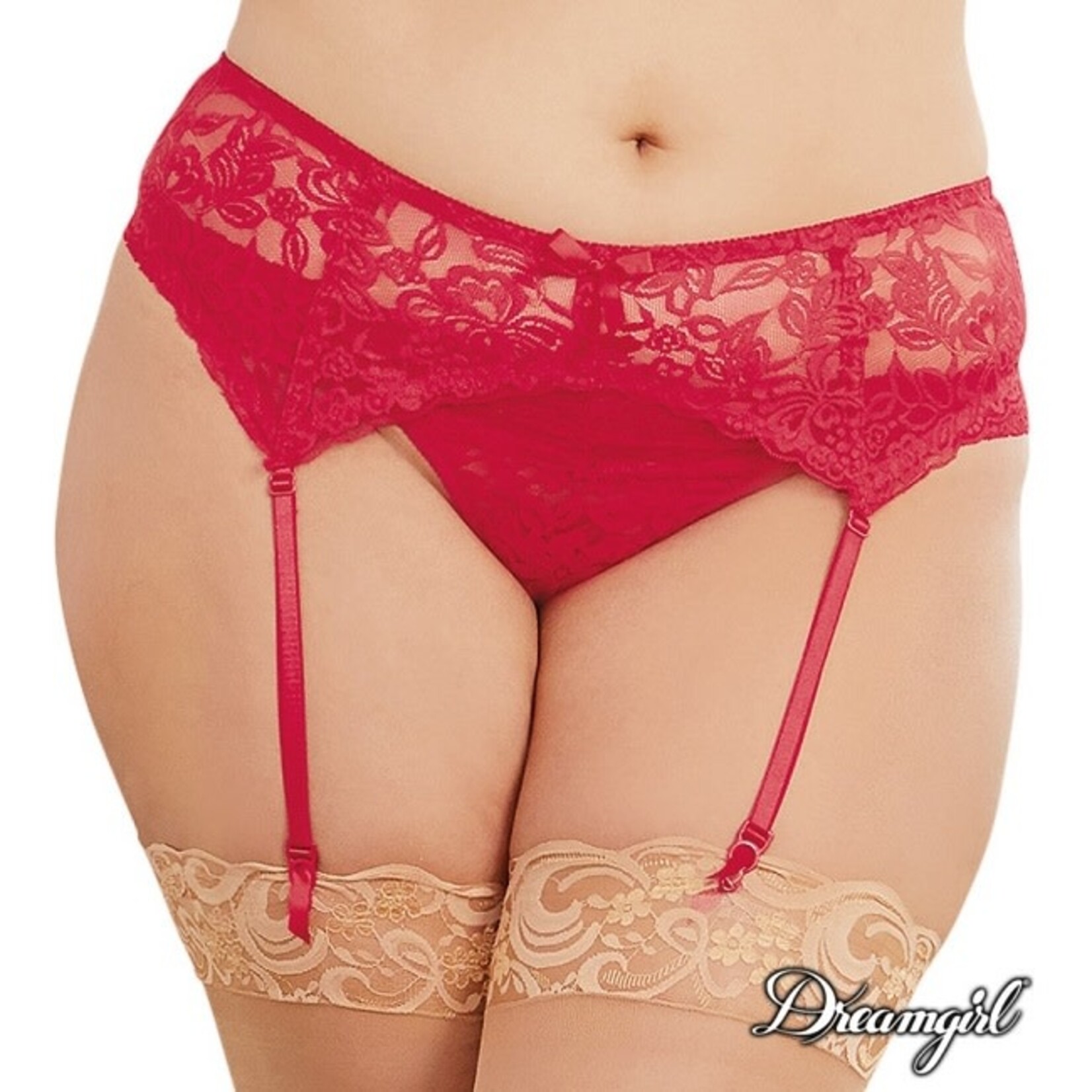 Dreamgirl Dreamgirl Lace Garter Belt OSX