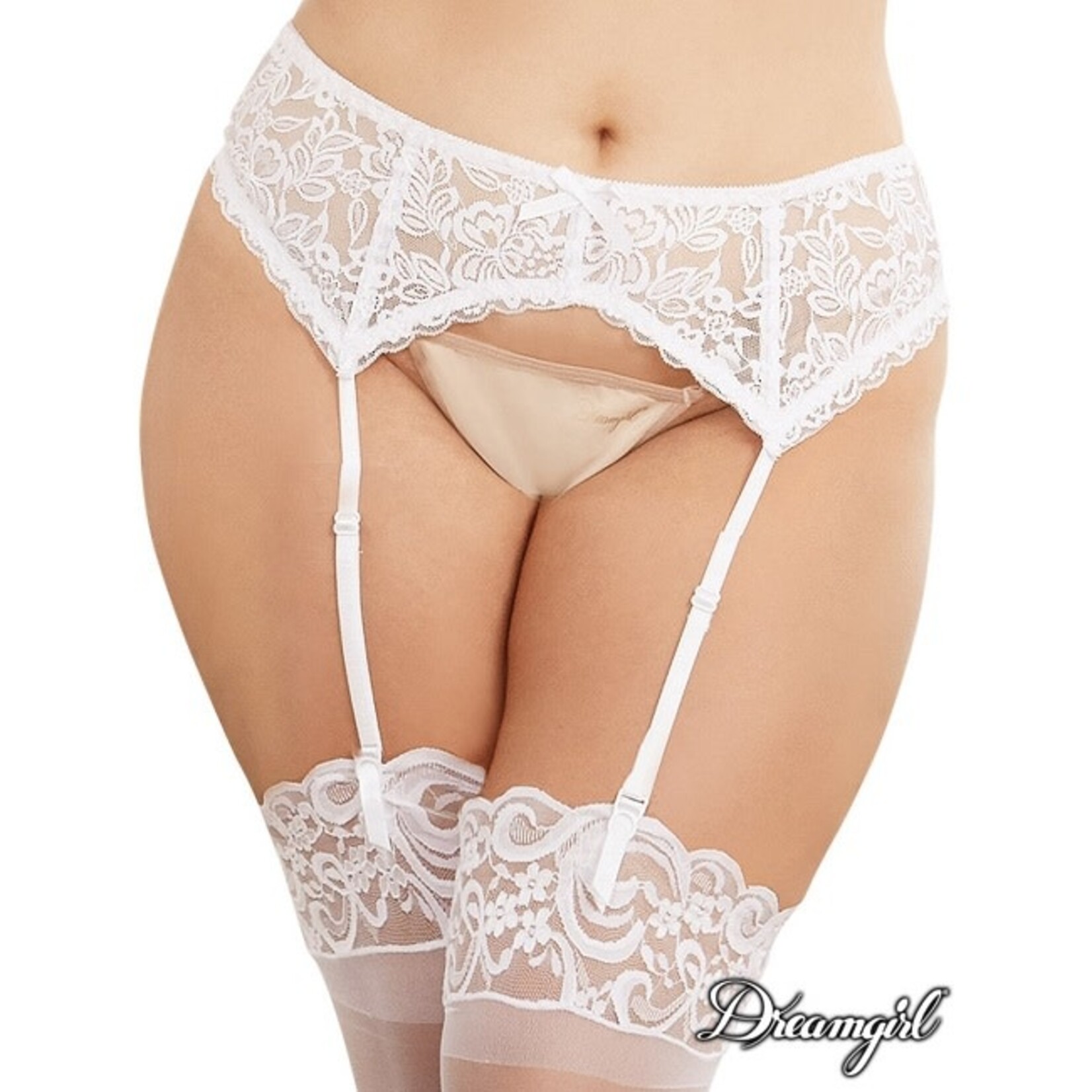 Dreamgirl Dreamgirl Lace Garter Belt OSX