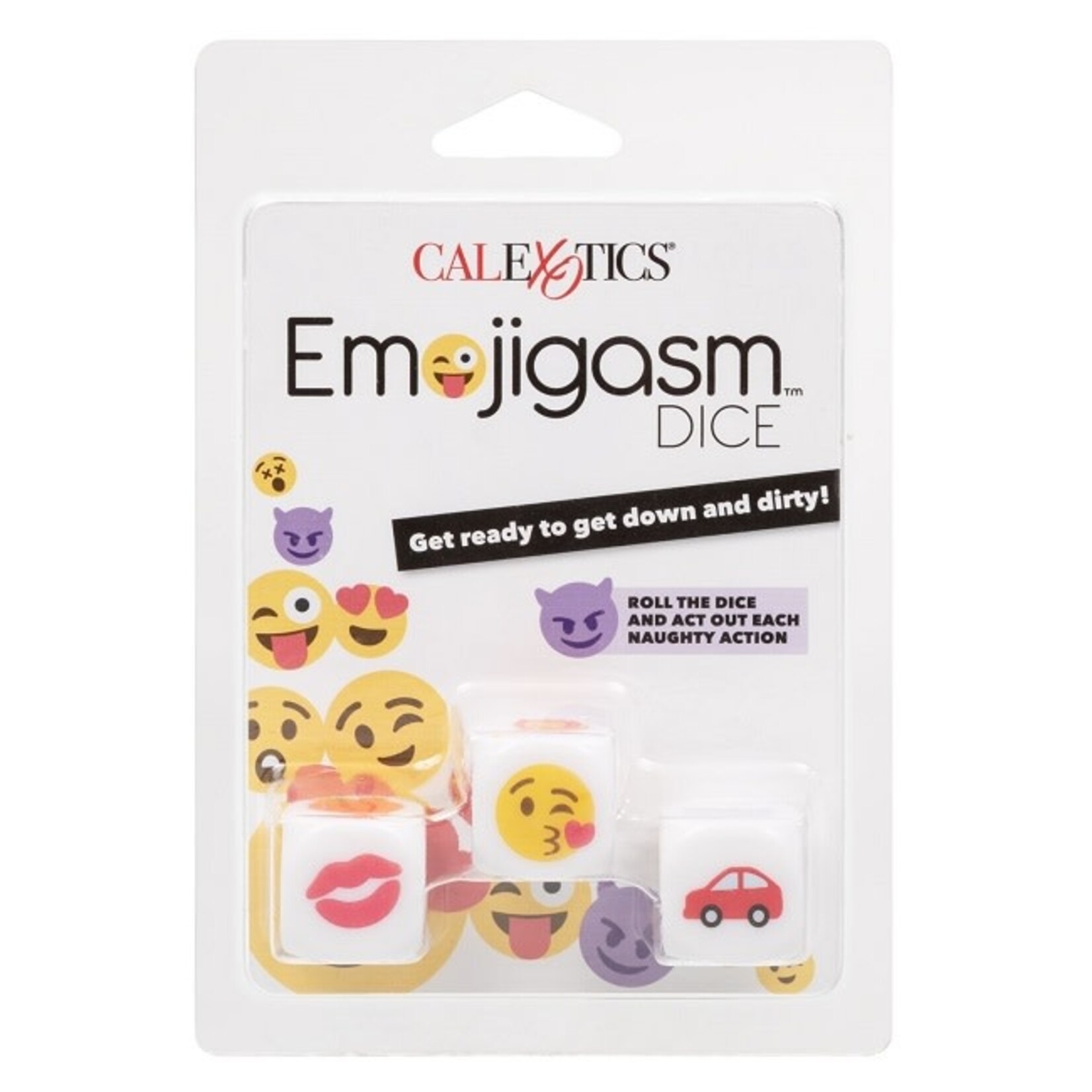 CalExotics Emojigasm Dice