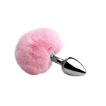 Tailz Fluffy Bunny Tail Anal Plug - Pink