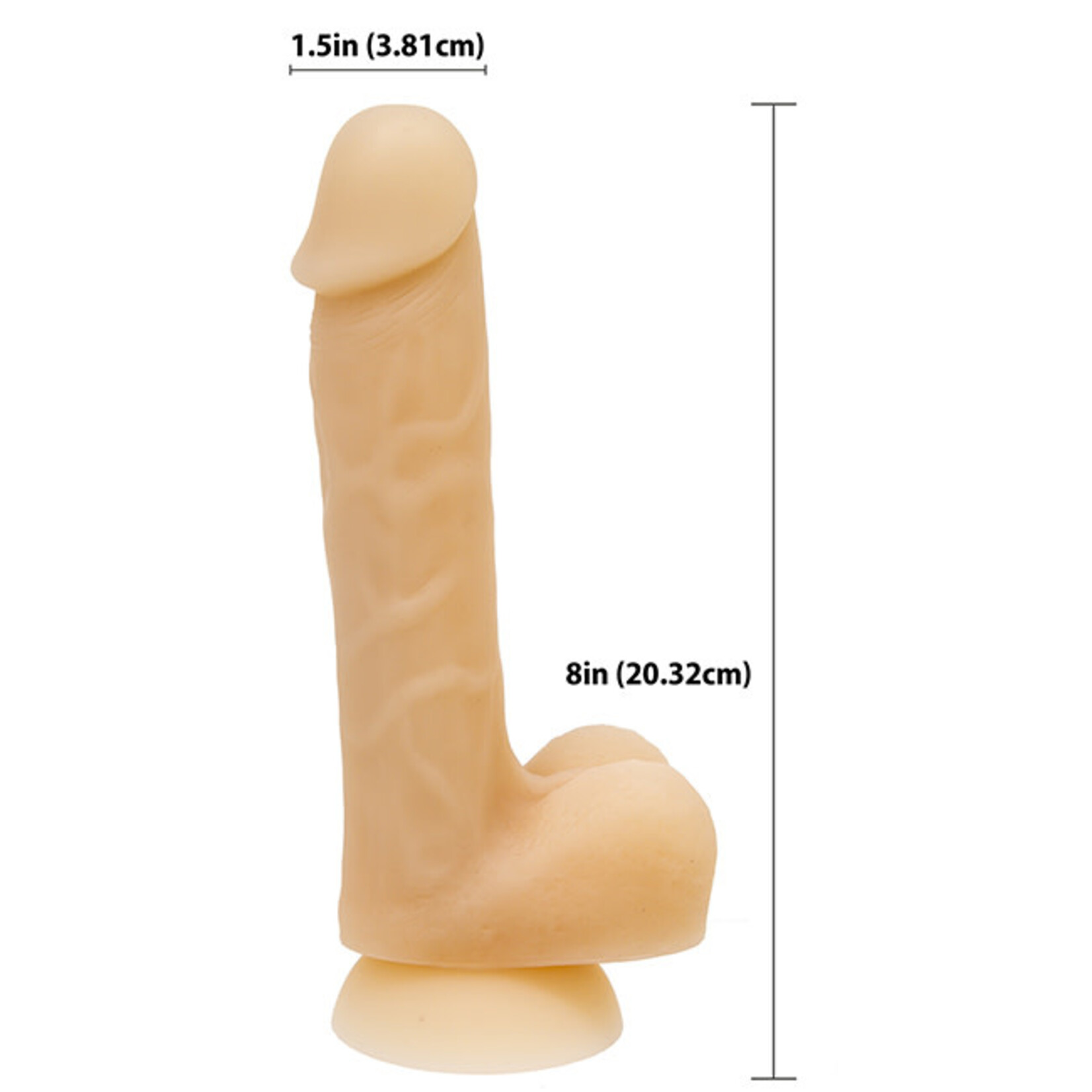 Addiction Addiction - David 8" Bendable Silicone Dildo