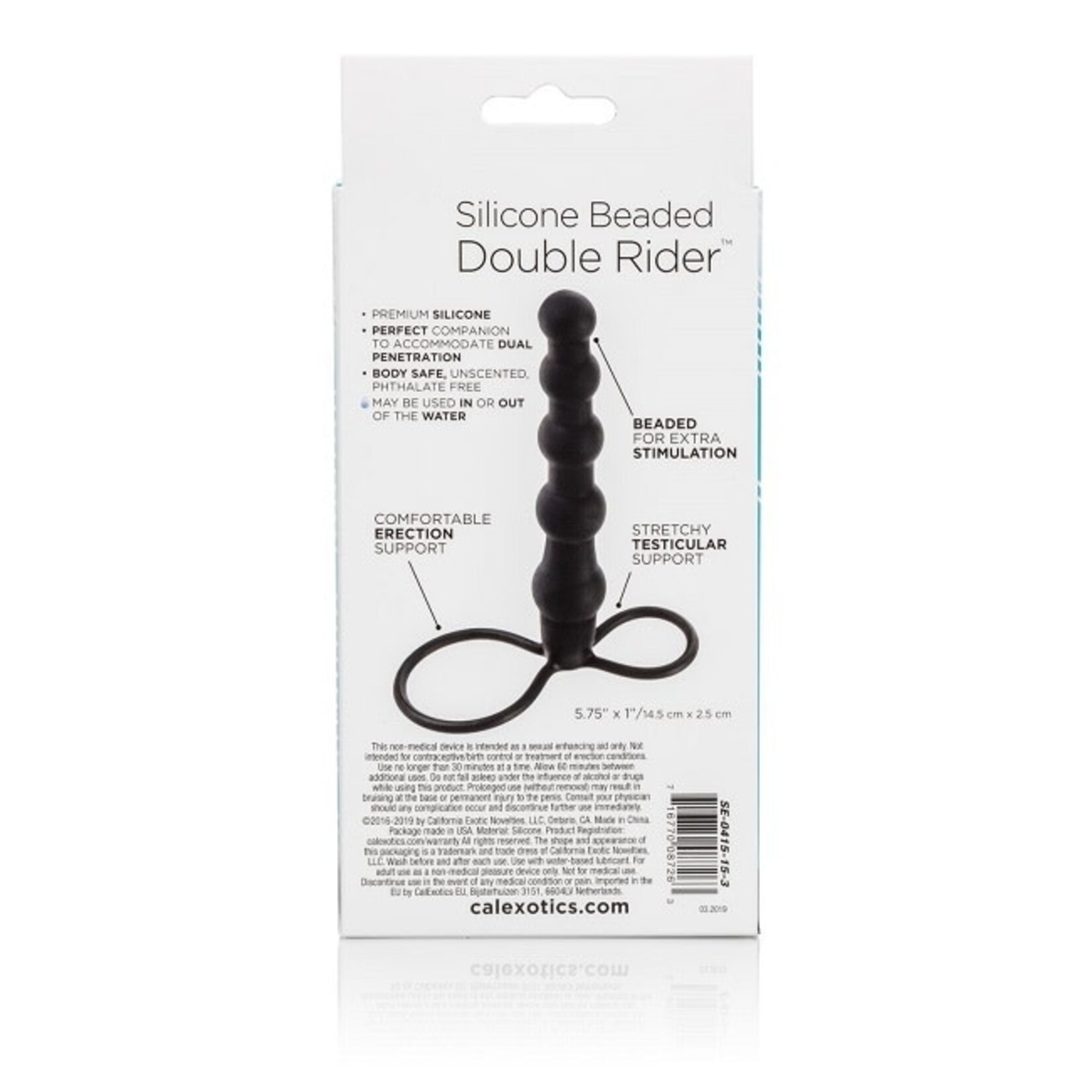 CalExotics Silicone Beaded Double Rider