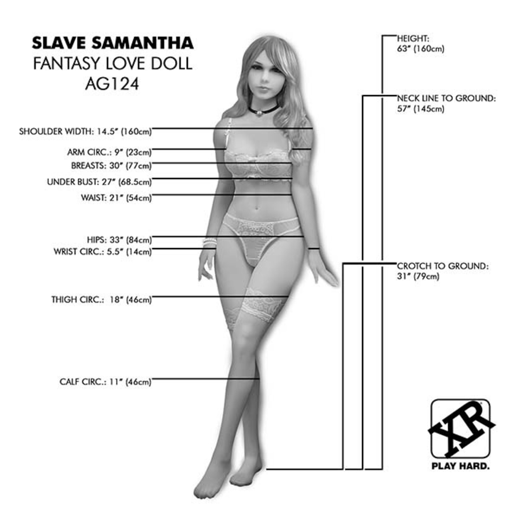 NextGen Dolls NextGen Dolls - Slave Samantha Fantasy Love Doll