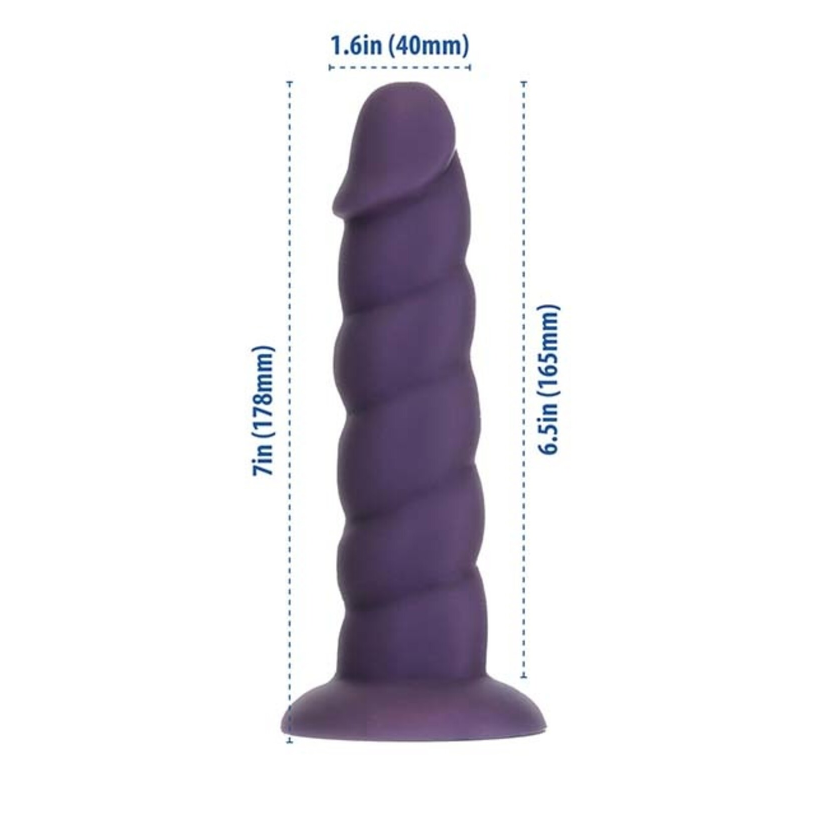 Addiction Fantasy by Addiction 7" Unicorn Silicone Dildo