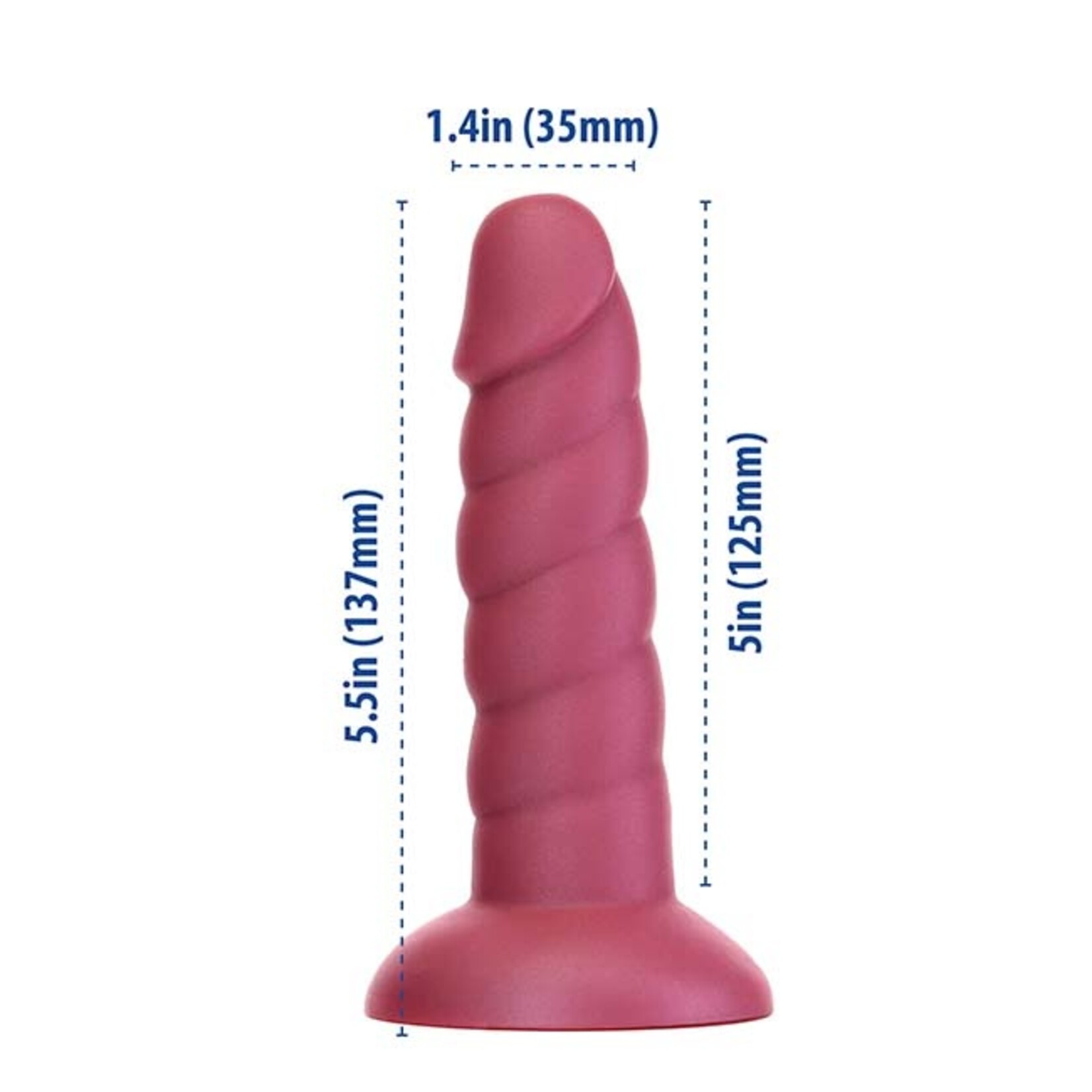 Addiction Fantasy by Addiction 5.5" Unicorn Silicone Dildo