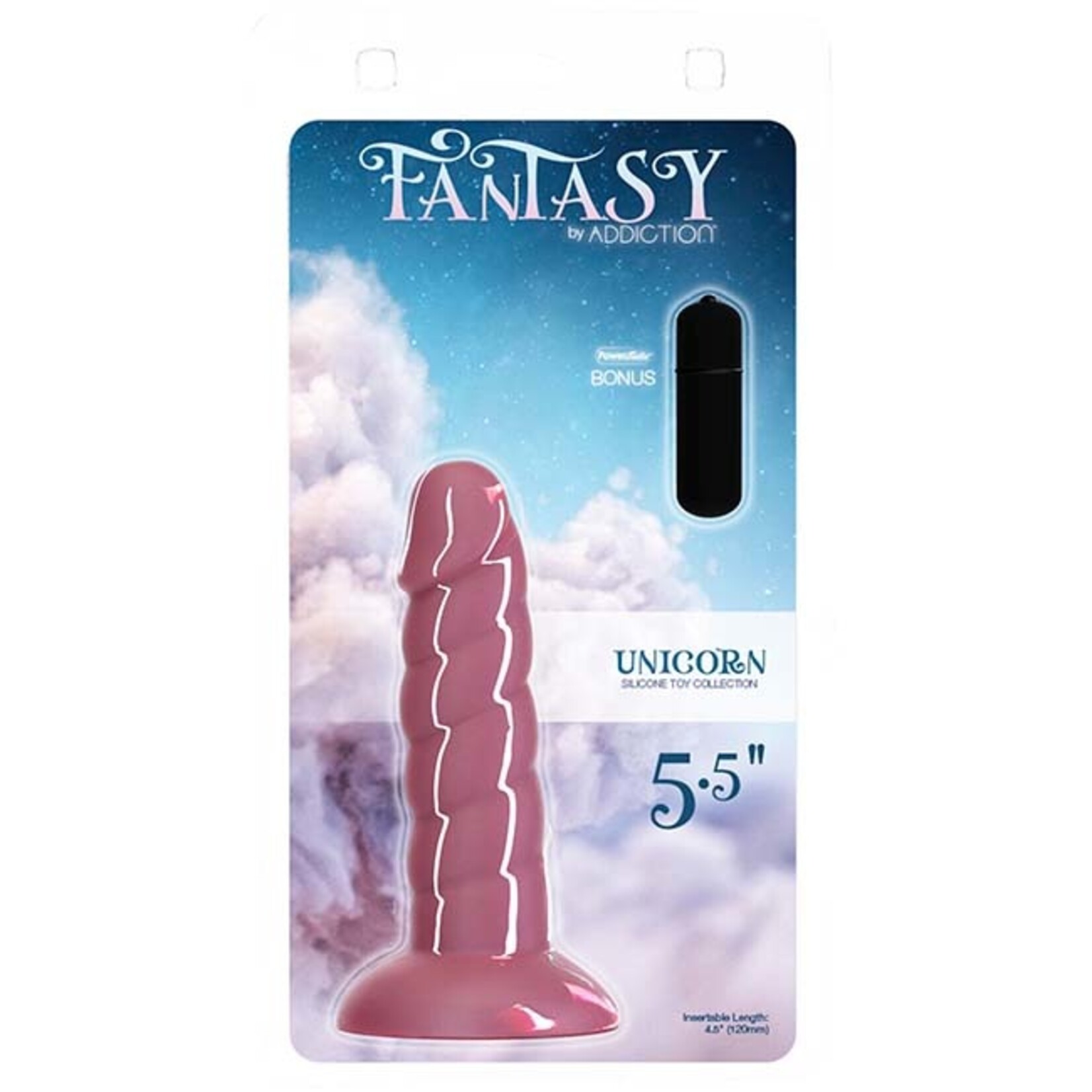 Addiction Fantasy by Addiction 5.5" Unicorn Silicone Dildo