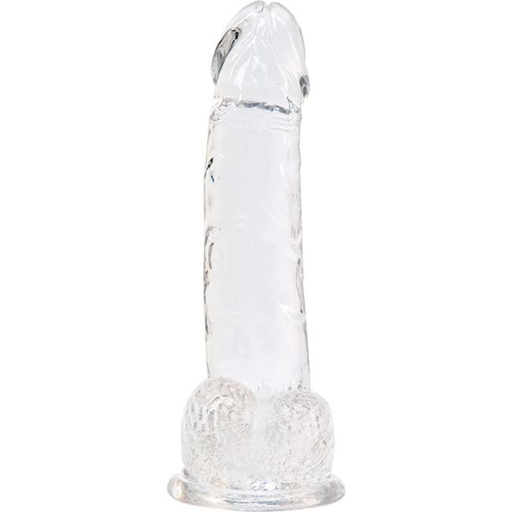 Addiction Crystal Addiction 8" Dildo with Balls